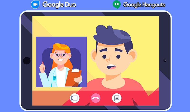 google duo vs google hangouts
